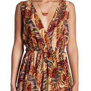 Raga Sleeveless Paradise Peak Romper NWT
